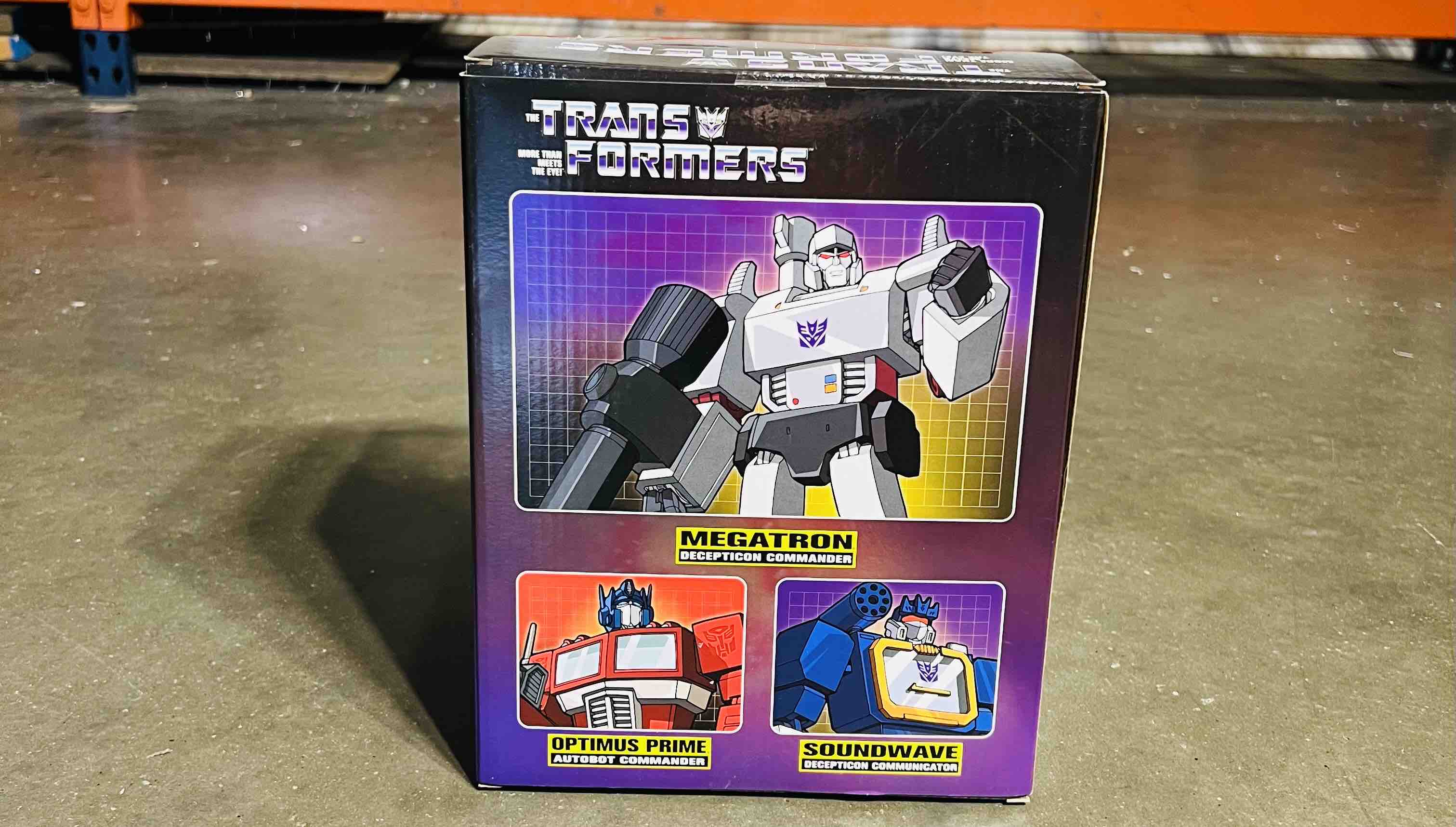 Hasbro Tranformers Megateon Decepticon Commander Action Figure, Premium Collectibles Studio