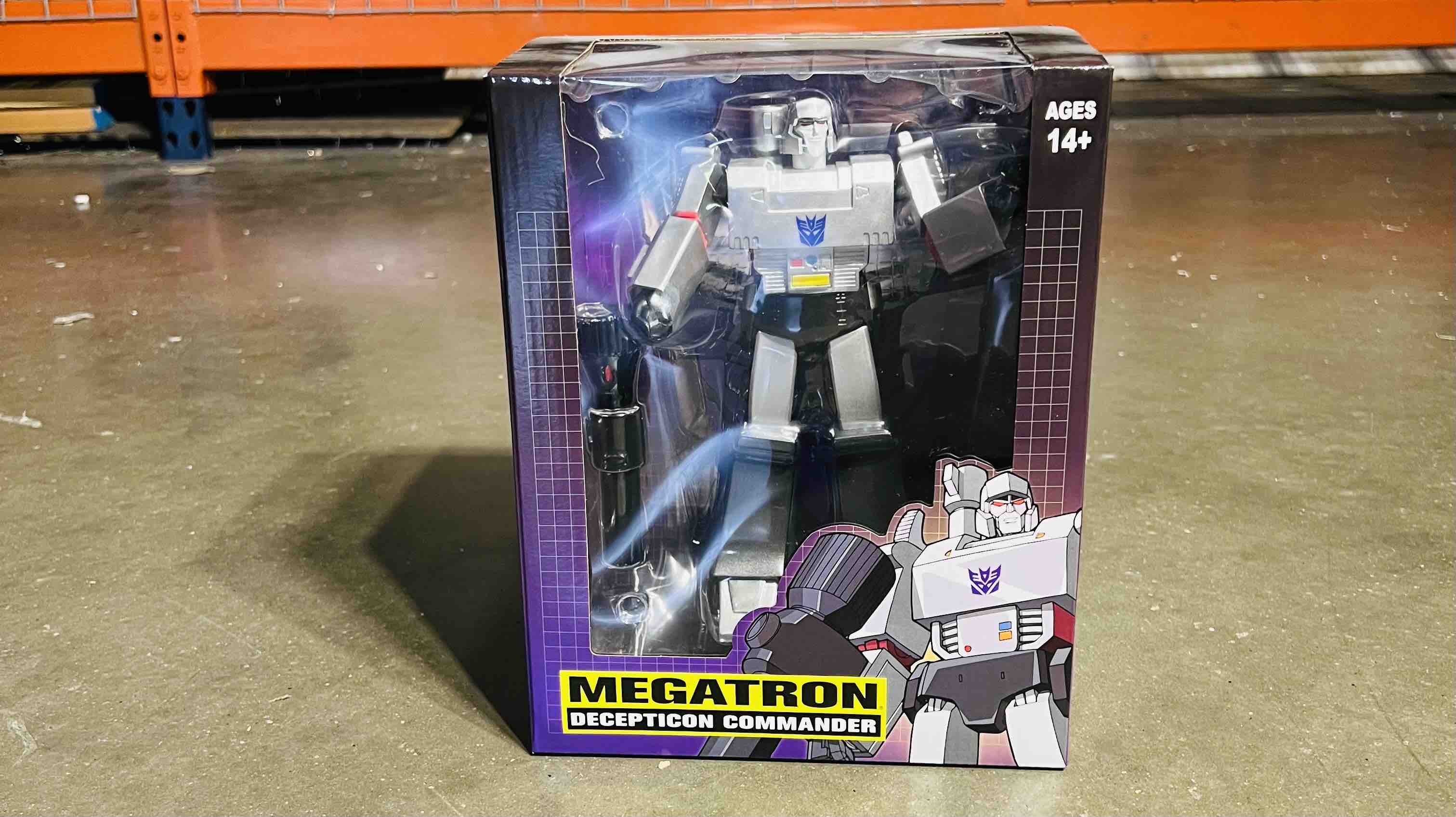 Hasbro Tranformers Megateon Decepticon Commander Action Figure, Premium Collectibles Studio
