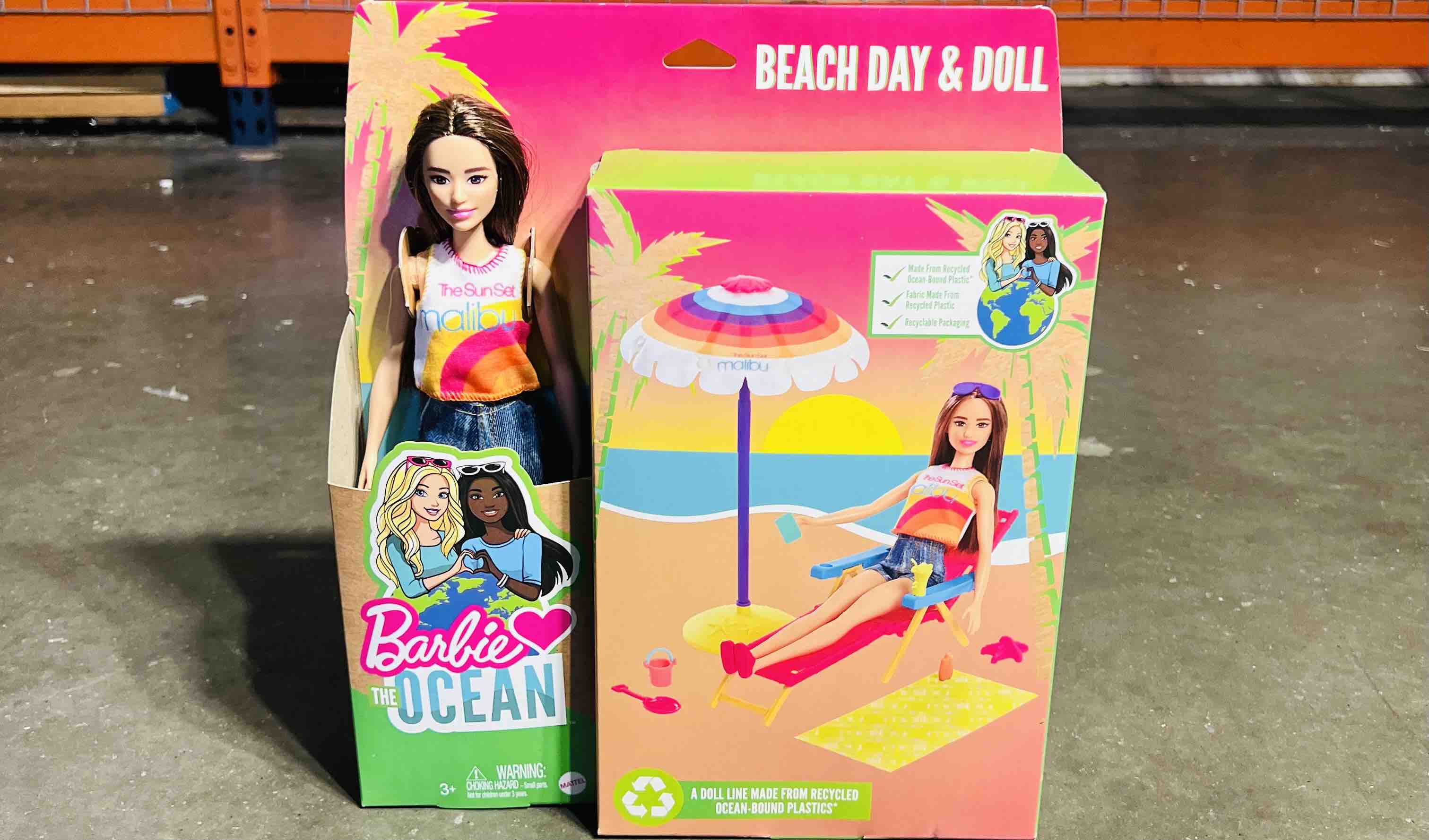MATTEL Barbie Love The Ocean Beach Day Doll And Playset
