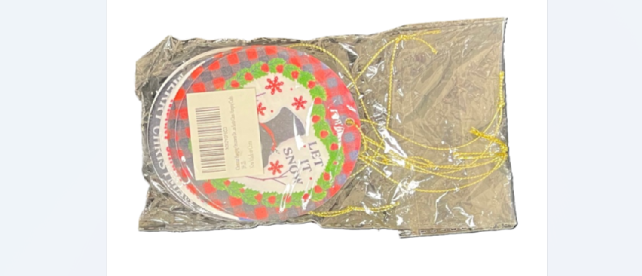 Christmas Hanging Ornaments-Crafts