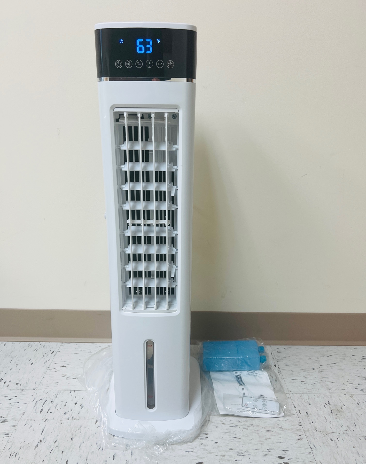 Uthfy 30-in. Evaporated Air Oscillating Bladeless Cooling Tower Fan