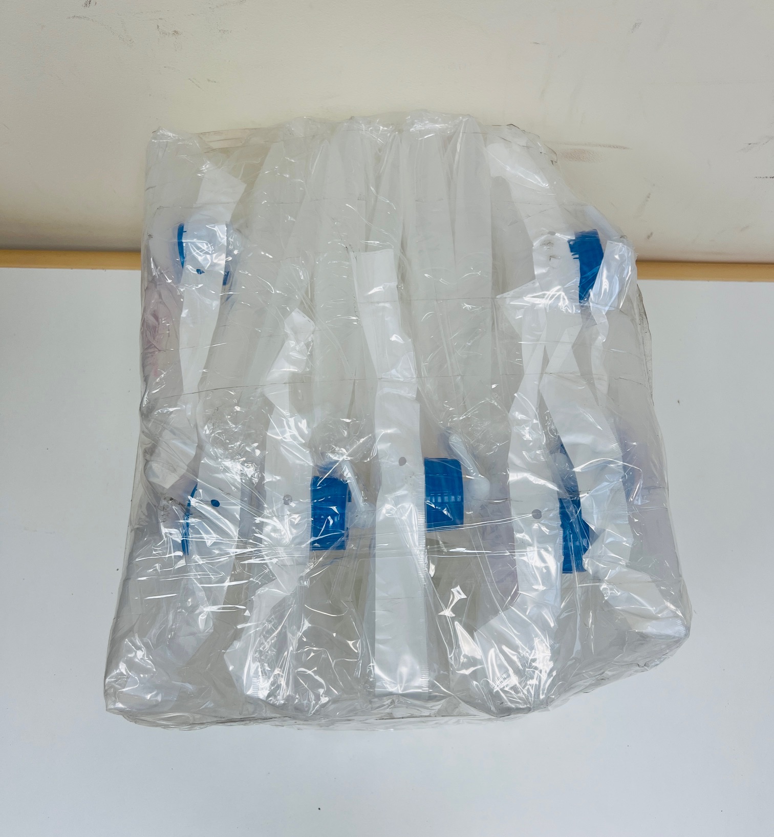 Lallisa 10-Pack Collapsible Water Container with Spigot (5.3 Gallons)