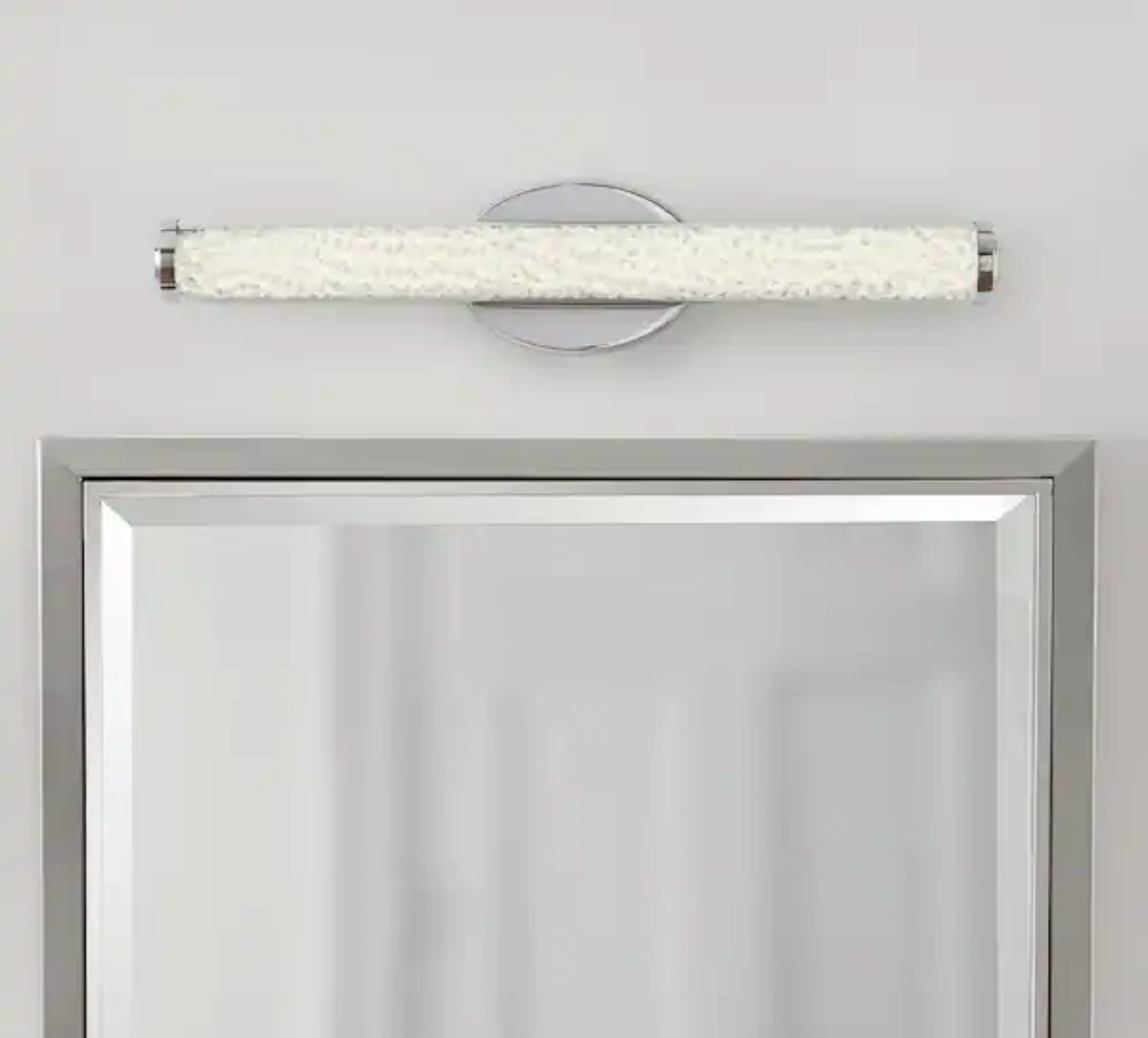 Home Decorator's Collection Sibley 24" 1-Light Chrome LED Bathroom Vanity Light Bar