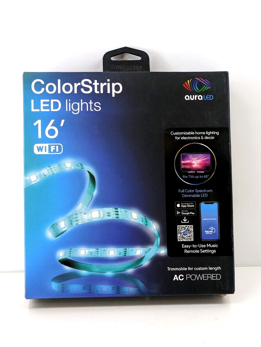 AuraLED 16 Ft. ColorStrip LED Tape Light