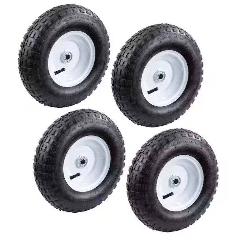 13 in. Pneumatic Tire (4-Pack)