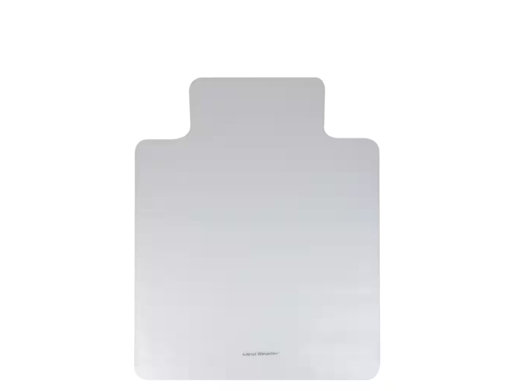 Clear PVC Office Chair Mat for Hardwood Floors Under Desk Floor Protector 47 in. L x 35.25 in. W x 0.125 in. H