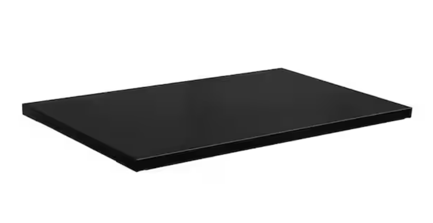2-Pack Steel Shelf Set in Black (36 in. W x 21 in. D) for Ready-to-Assemble 36 in. Garage Gear Cabinet