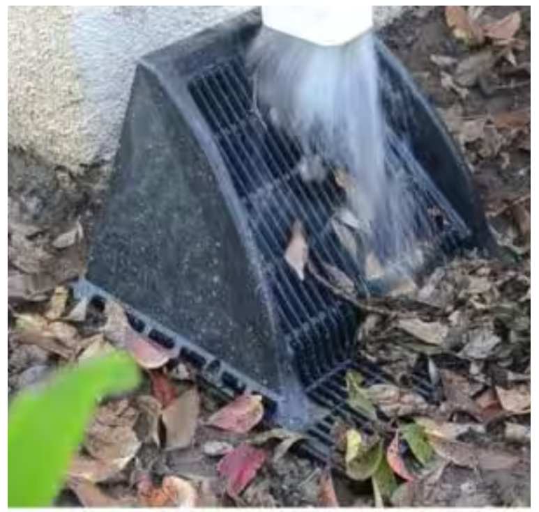 12 in. x 12 in. Down Spout Drainage Catch Basin Grate