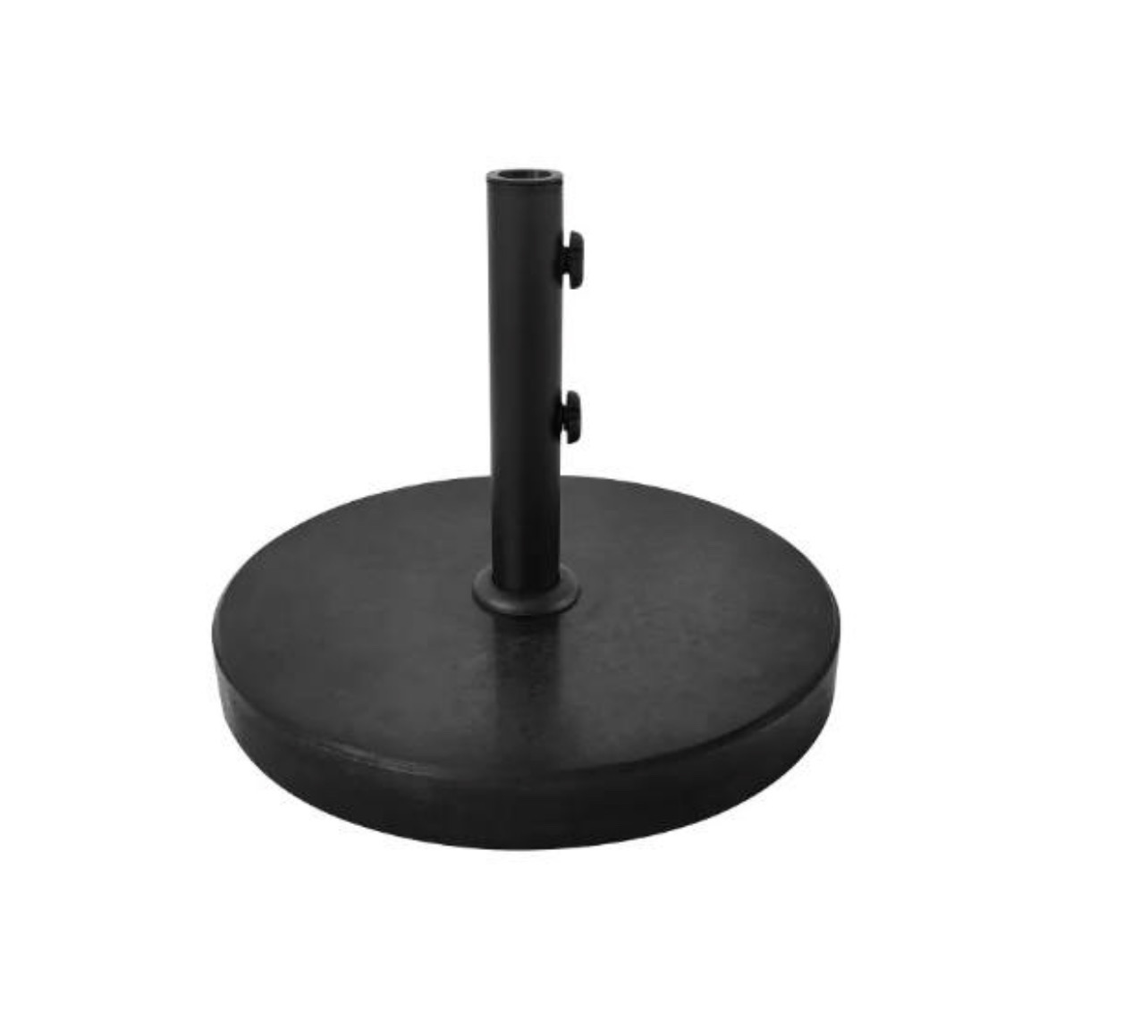 48.5lbs Granite Round Outdoor Patio Market Umbrella Base Black - Threshold™