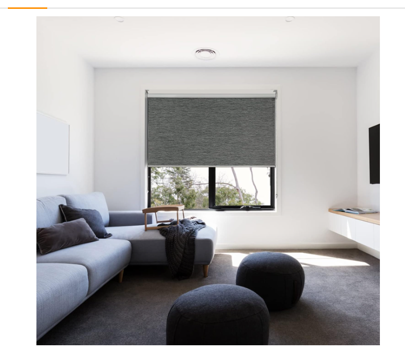 Roller Window Shades,100% Blackout UV Protection Roller Blinds,Window Blind with Thermal Insulated,Window Shade for Home Office Living Room, Easy to Install(Gray, 35" W x 72" H)
