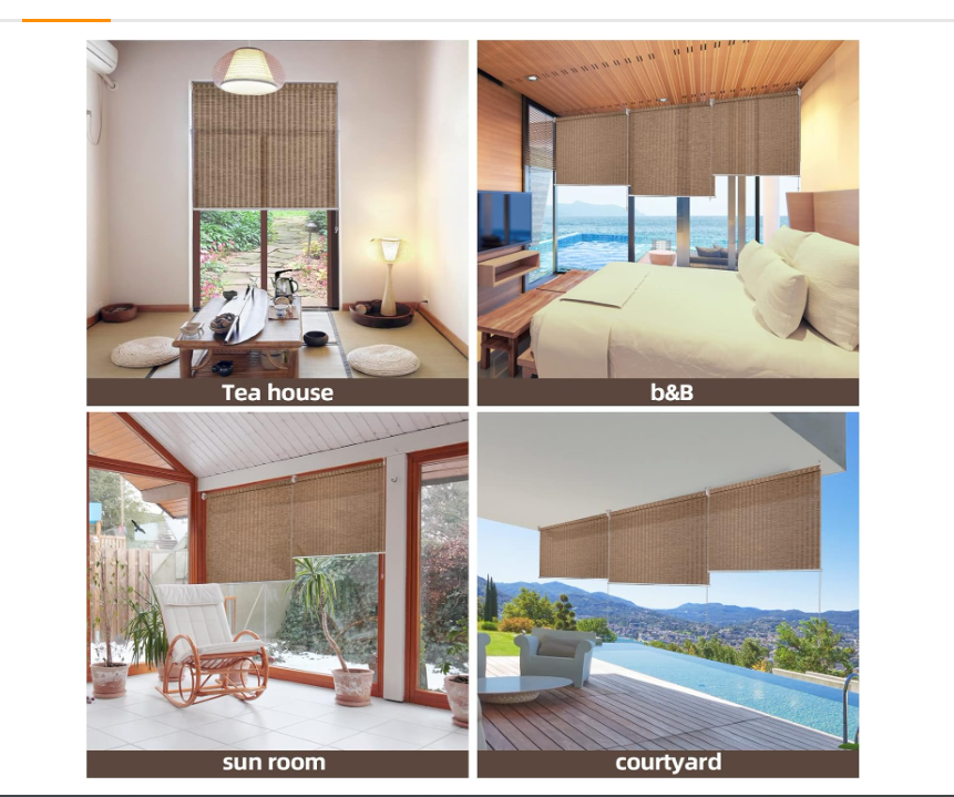 Roller Window Shades,Light Filtering Roller Shade,Window Blinds,Roll Up and Down Blinds for Home,Easy to Install(Coffee, 41" W x 72" H)