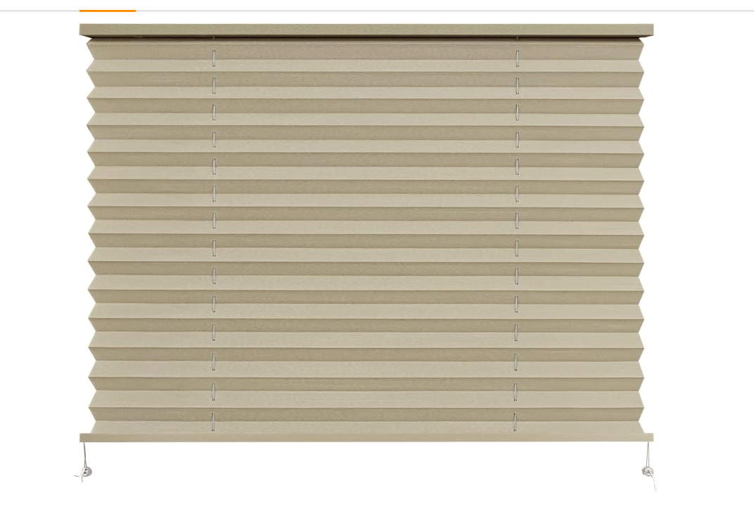 Dulepax RV Blinds,RV Pleated Shades,RV Blinds Pleated Shades, 32" W x 24" L Cappuccino RV Window Shades,Camper Blinds,RV Window Blinds for RV Camper Travel Trailers Motorhome's Window