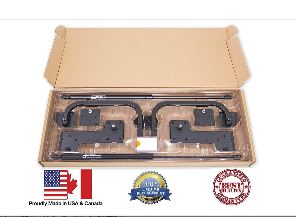 Queen Murphy Bed Hardware Kit Vertical - Made in The USA - Murphy Bed Queen Size Murphy Bed Kit - DIY Murphy Bed Kit Queen Wall Bed for Guestroom - Easy to Build Hidden Murphy Beds - Wall Murphey Bed