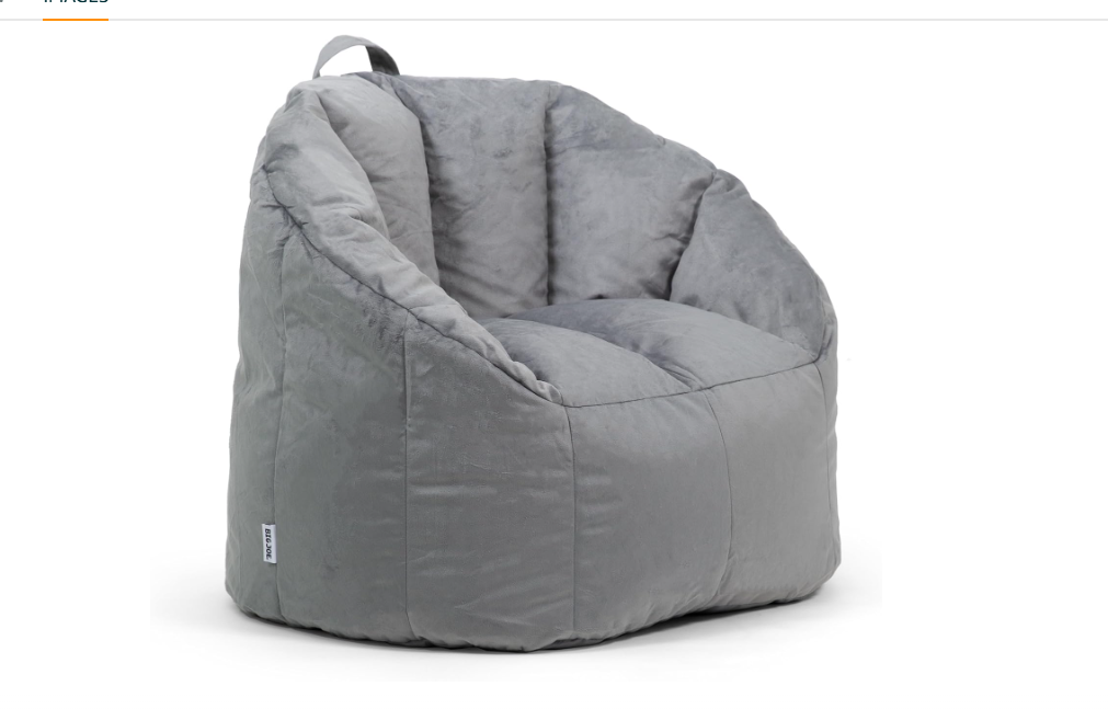 Big Joe Milano, Medium, Gray Plush