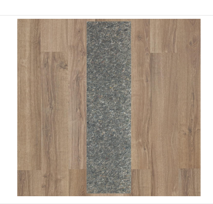 Mohawk Home 2' x 8' Non Slip Rug Pad Gripper 1/2 Thick Dual Surface Felt + Rubber Gripper - Safe for All Floors