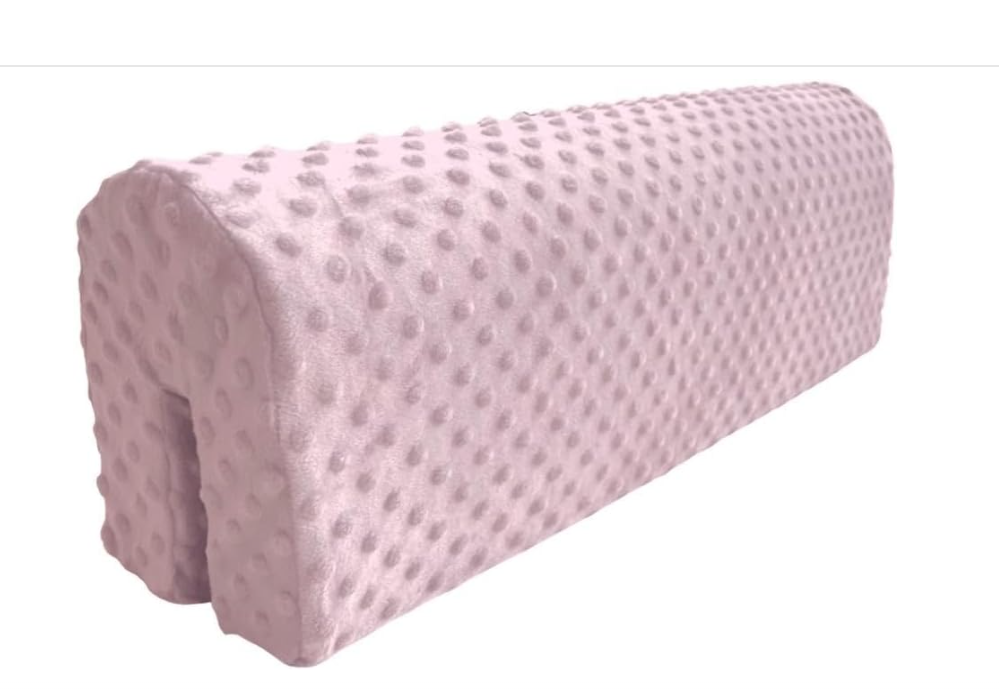 Wonder Space Toddlers' Bed Rail Bumpers Protecter - Children's Bed Guardrail Padding - Anti-Collision | Increased Height | Fall Prevention - Easy Install Enhanced Safety Mostly Fit (3ft, Pink)