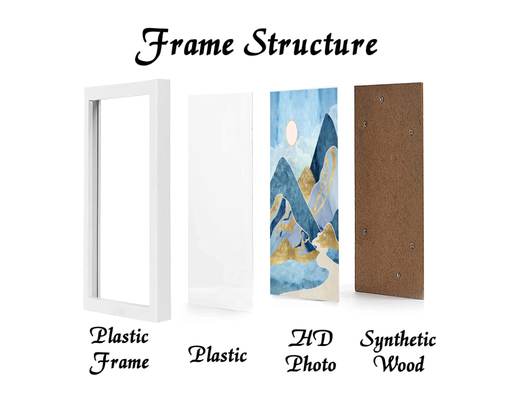 White Picture Frame, 13x19 Picture Frame (keibiubu)