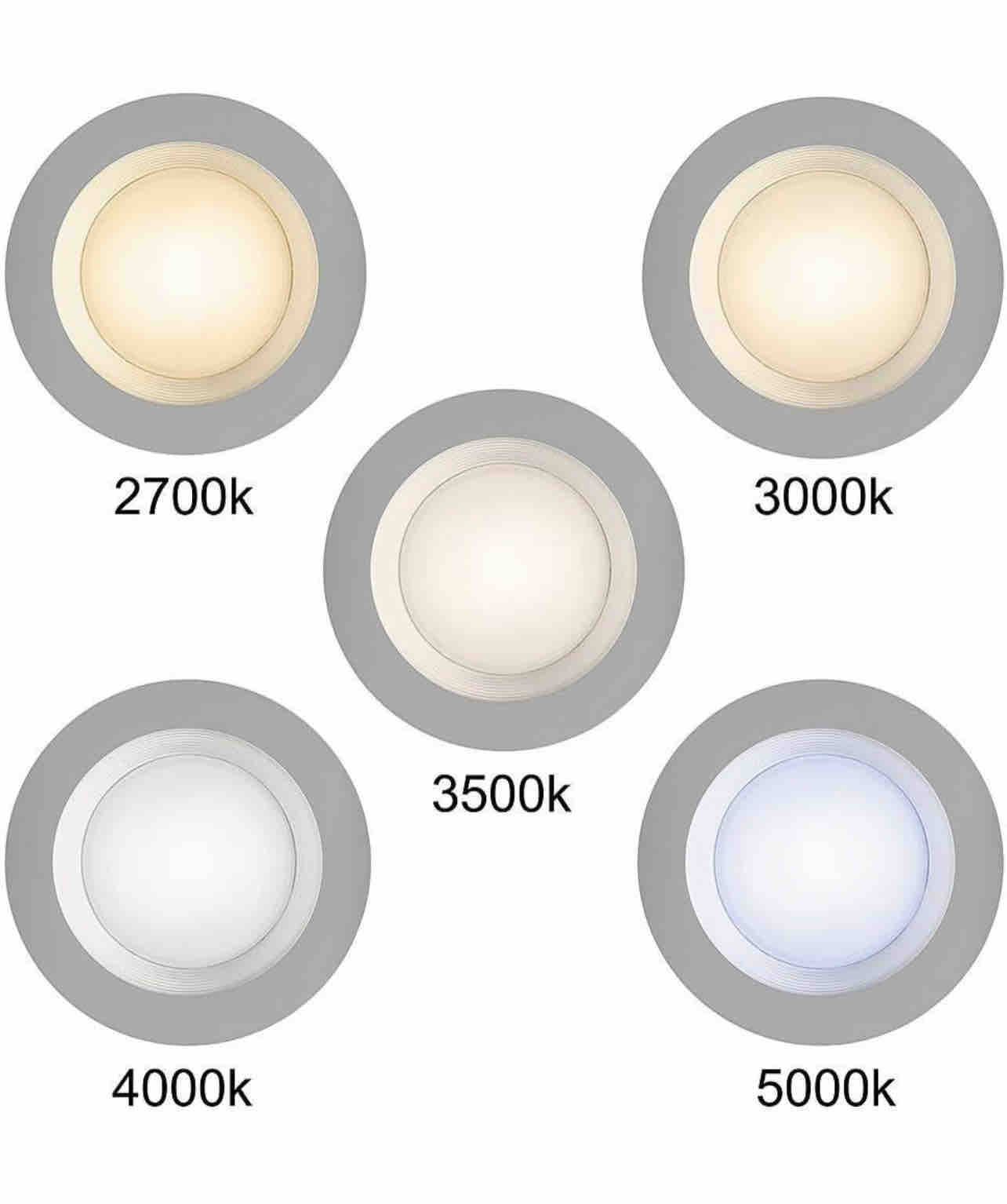 Commercial Electric 4 In. Selectable Integrated LED Recessed Trim Downlight 30 Configurations In One Fixture High Ceiling Output Dimmable
