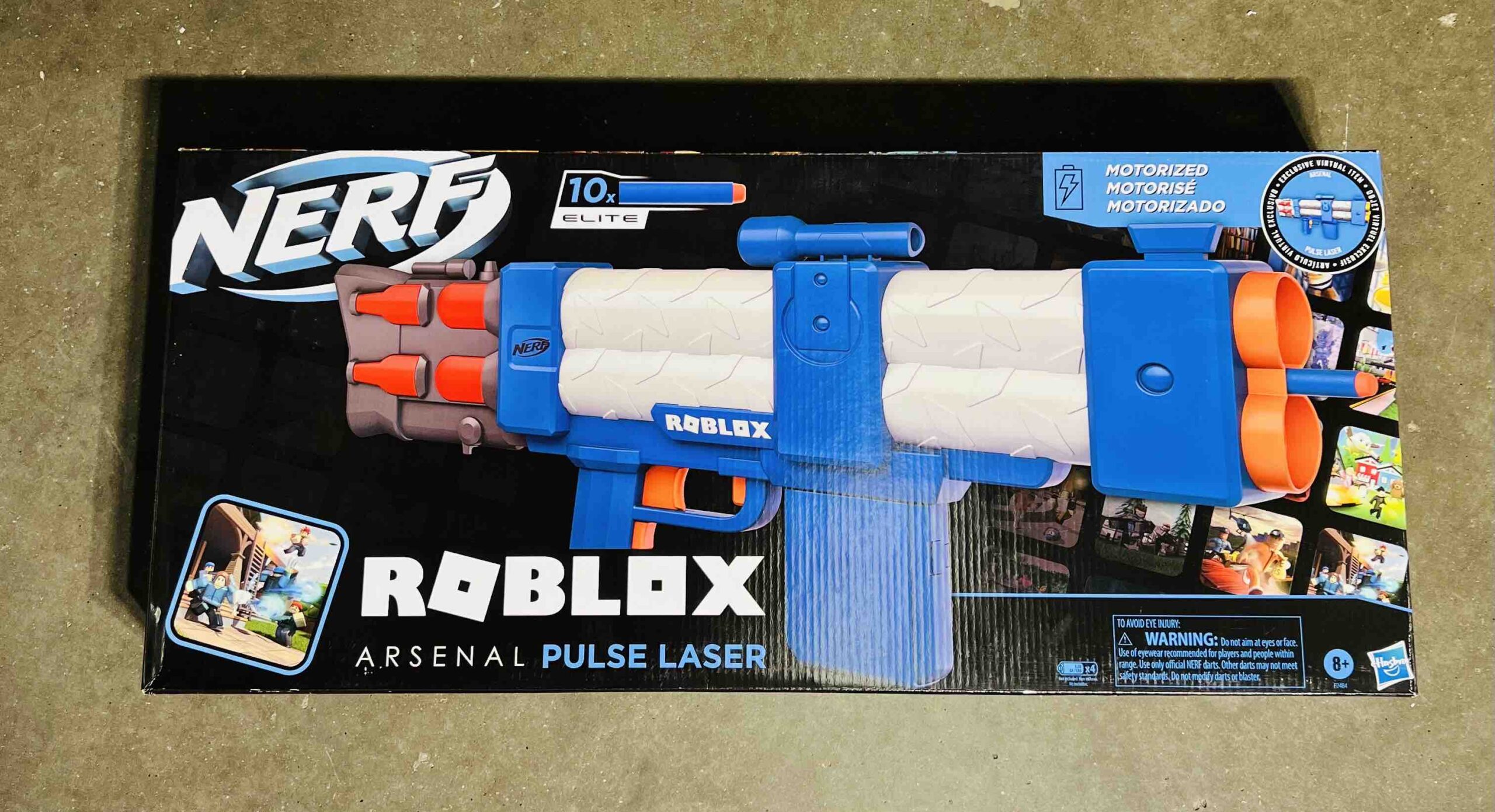 Nerf Roblox Arsenal Pulse Laser Blaster
