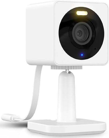 WYZE Cam OG, Wired Indoor/Outdoor 1080p HD Smart Home Security Camera with Built-In Spotlight